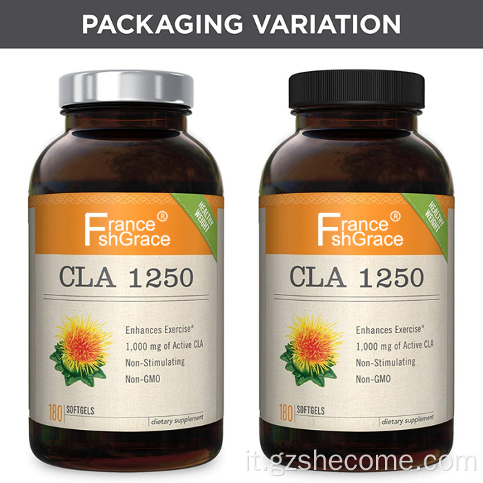 Supplemento di acido linoleico coniugato CLA per le donne